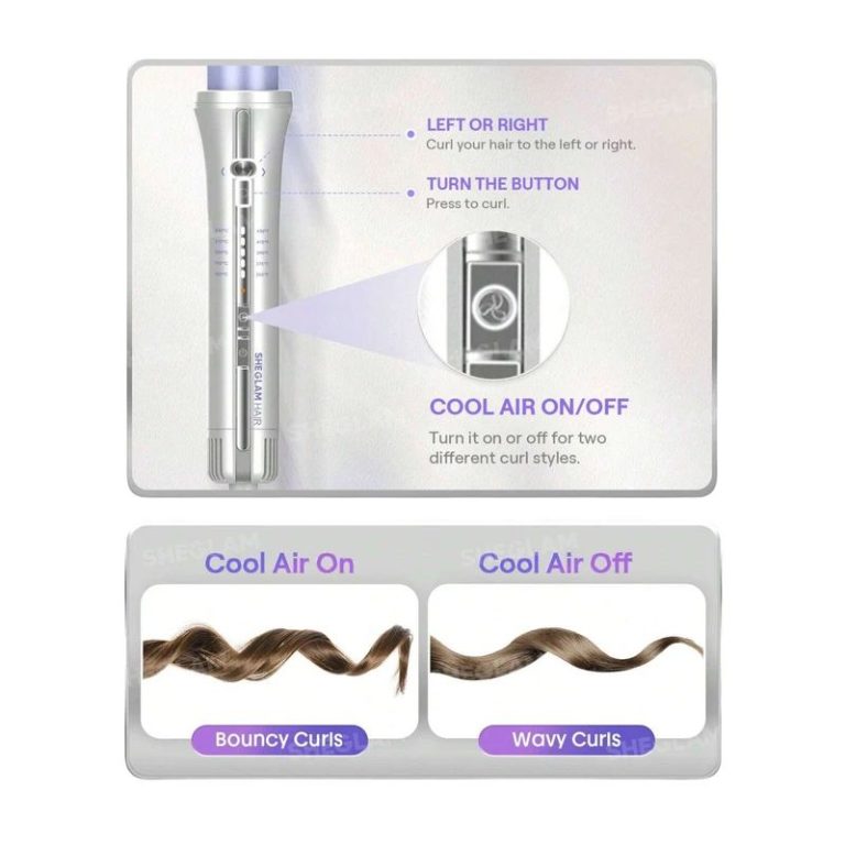 فر کننده و حالت دهنده مو شیگلم مدل Airflow Styler Pro-25mm سایز 25 میلی متر