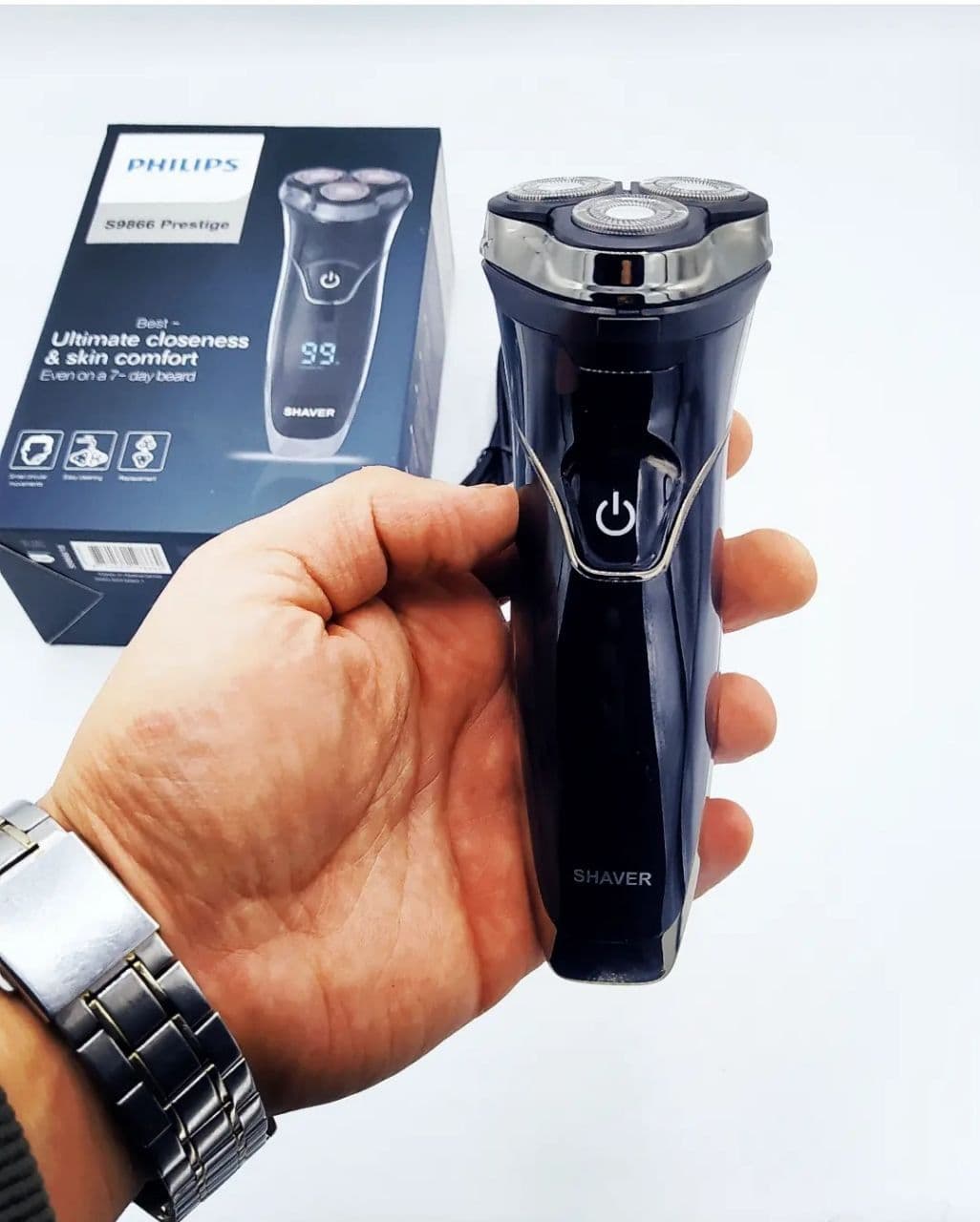 ریش تراش زیردوشی فیلیپس مدل S9866 Prestige — تصویر ۳